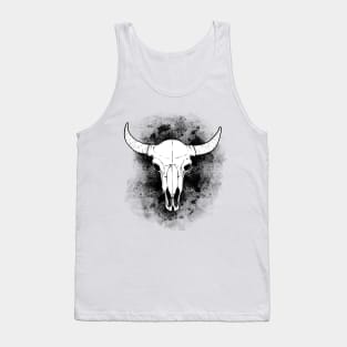 Black and White Skull Tank Top